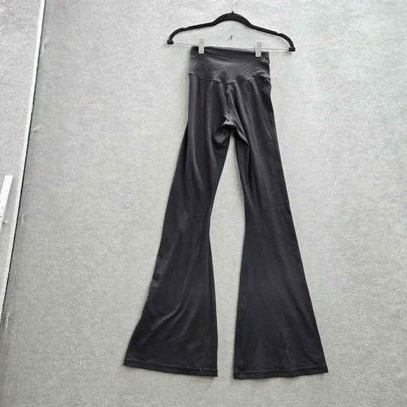 OFFLINE By Aerie Women Activewear Pants S/P Black Elastane Nylon Flared Real Me - Picture 11 of 12